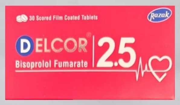 تصویر DELCOR 2.5 mg Tablet
